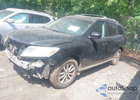 2015 Nissan Pathfinder Sv from USA, damaged, VIN 5N1AR2MN8FC722041